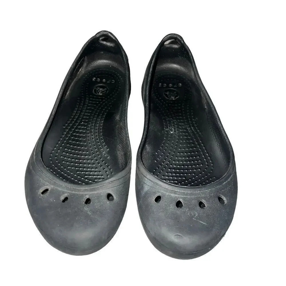 Women's Kadee Flats‎ in Black by Crocs Size 6 - Picture 2 of 8
